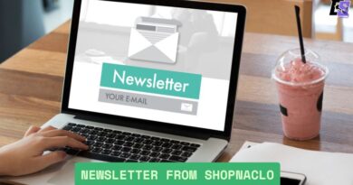 Newsletter from ShopNaclo